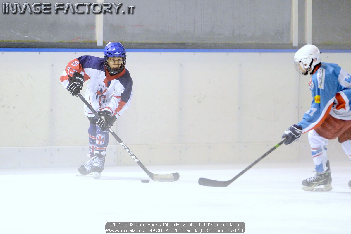 2015-10-03 Como-Hockey Milano Rossoblu U14 0954 Luca Orlandi